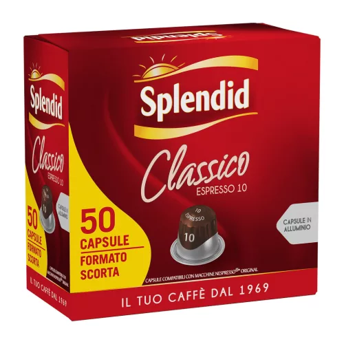 Splendid Classico kávové kapsuly – kompatibilné s Nespresso