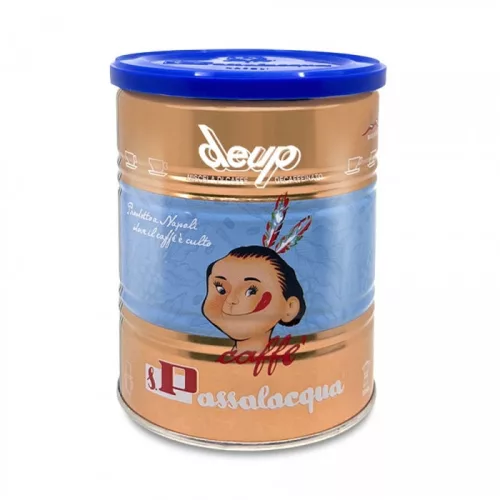 Passalacqua Deup bezkofeínová mletá káva 250g – dóza