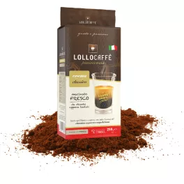 250g Lollo Mletá Káva Crema Classico Zmes - kapsuly