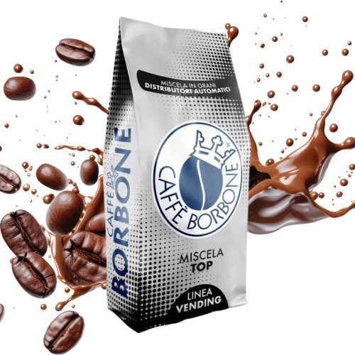 1 kg Caffé Borbone miscela TOP zmes celých kávových zŕn - kapsuly