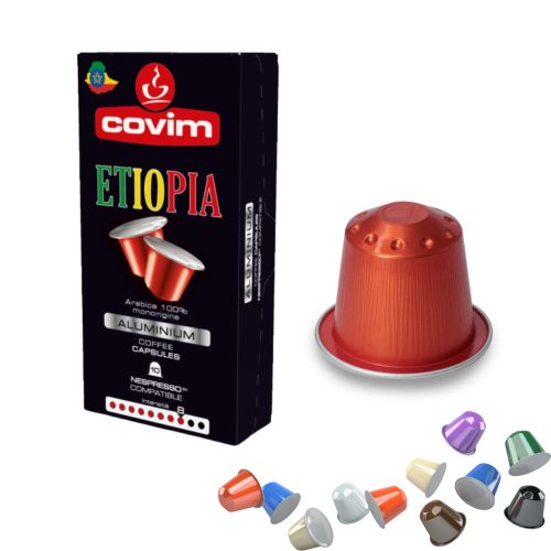1 hliníková kapsula Covim Etiópia kompatibilná s Nespresso - kapsuly