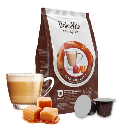 10 kusov Dolce Vita Caramelito kapsúl Nespresso kompatibilné - kapsuly