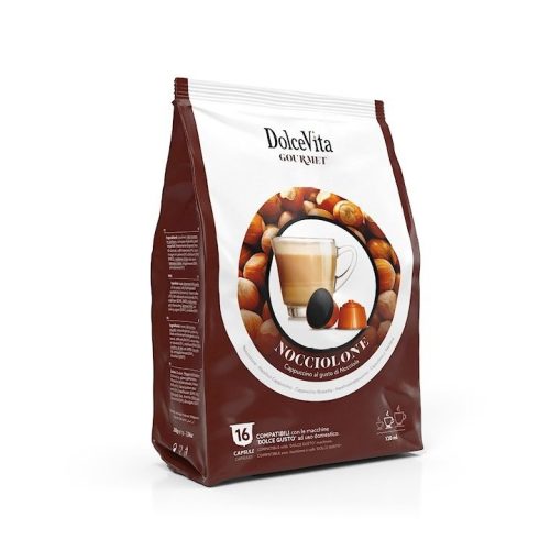 16 kusov Dolce Vita Nocciolone kapsúl Dolce Gusto kompatibilné - kapsuly