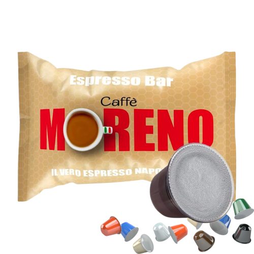 1 ks Caffè Moreno Espresso Bar Nespresso kompatibilná kávová kapsula - kapsuly