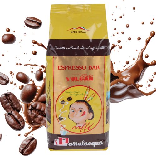 Caffè Passalacqua Espresso Bar Gold Vulcan zmes celých kávových zŕn - kapsuly