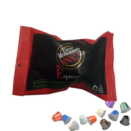 1 ks Caffè Vergnano 1882 Espresso Cremoso Nespresso kompatibilná kávová kapsula - kapsuly