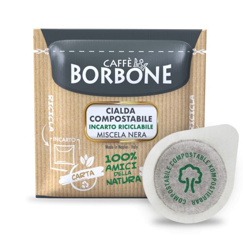Borbone Nera – ESE 44 mm kávový vankúšik s filtrom  
