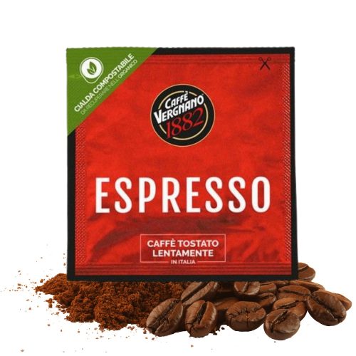 Vergnano Espresso – ESE 44 mm kávový vankúšik  