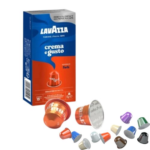 1 Lavazza Crema e Gusto Forte Nespresso kompatibilná kávová kapsula - kapsuly