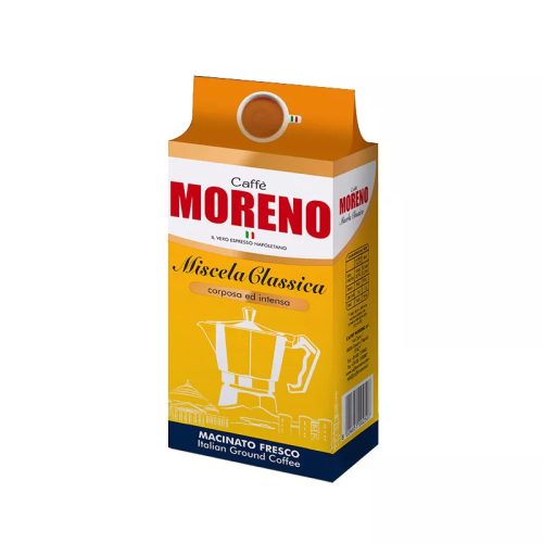 250 g mletej kávy – zmes Moreno Classica