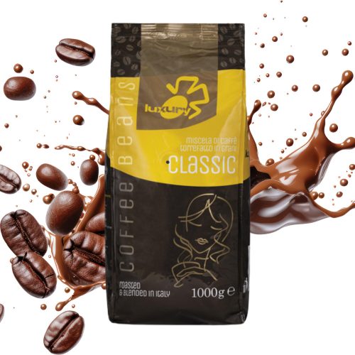 1 kg Luxury Classic Caffé zmes celých kávových zŕn - kapsuly