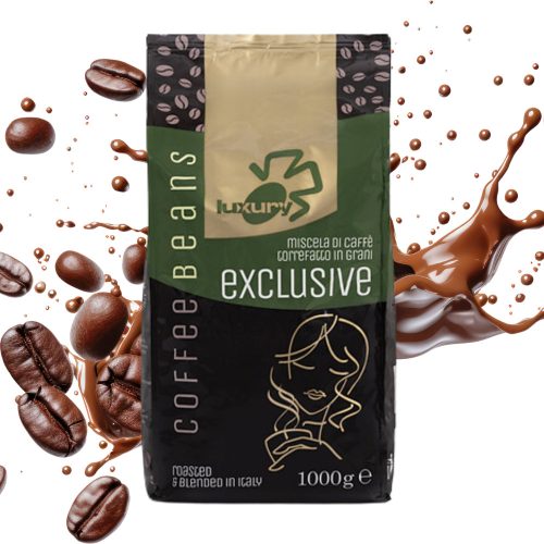 1 kg Luxury Exclusive Caffé zmes celých kávových zŕn - kapsuly
