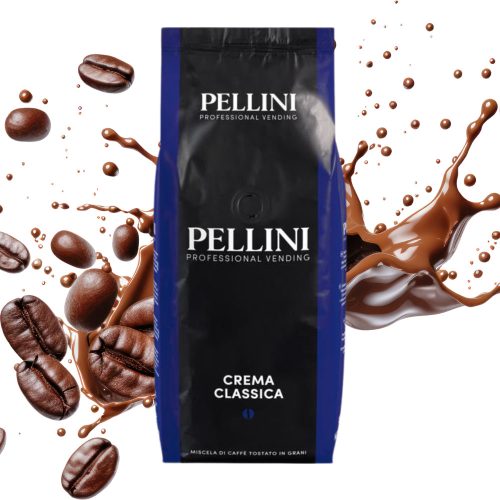 1 kg Caffé Pellini Crema Classica zmes celých kávových zŕn - kapsuly