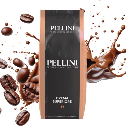 1 kg Caffé Pellini Crema Superiore zmes celých kávových zŕn - kapsuly