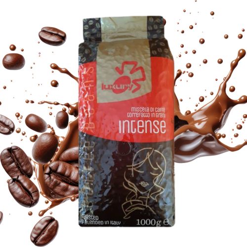 1 kg Luxury Intense Caffé zmes celých kávových zŕn - kapsuly