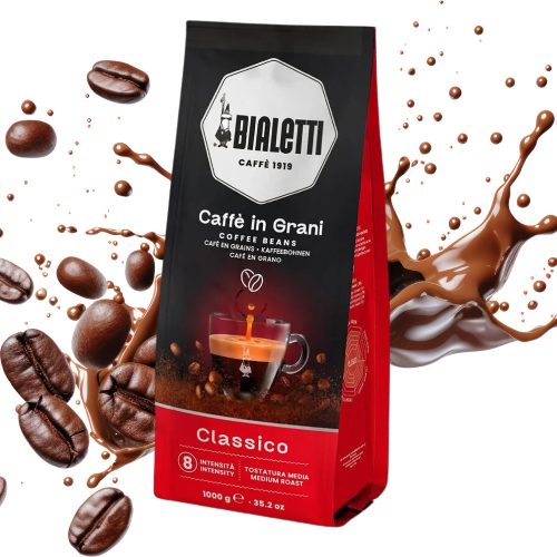 1 kg Caffè Bialetti Esperto kávové zrná - Classico - kapsuly