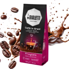 1 kg Caffè Bialetti Esperto kávové zrná - Pregiato - kapsuly