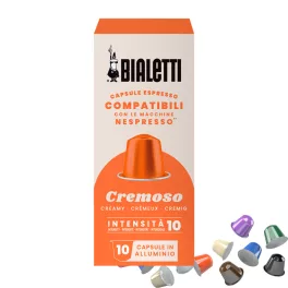 1 Bialetti Cremoso Nespresso kompatibilná kávová kapsula - kapsuly