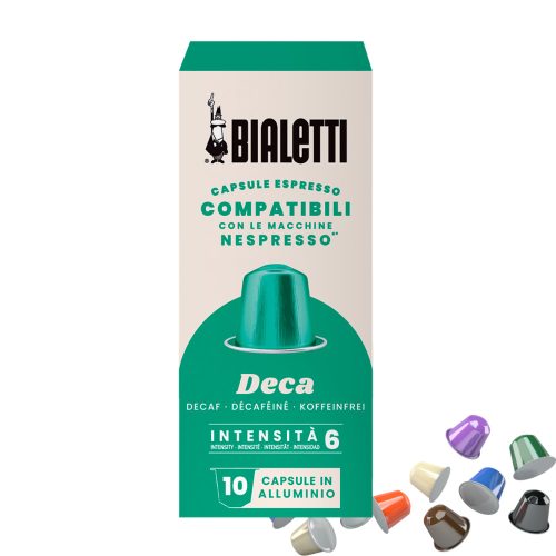 1 Bialetti Deca Nespresso kompatibilná kávová kapsula - kapsuly