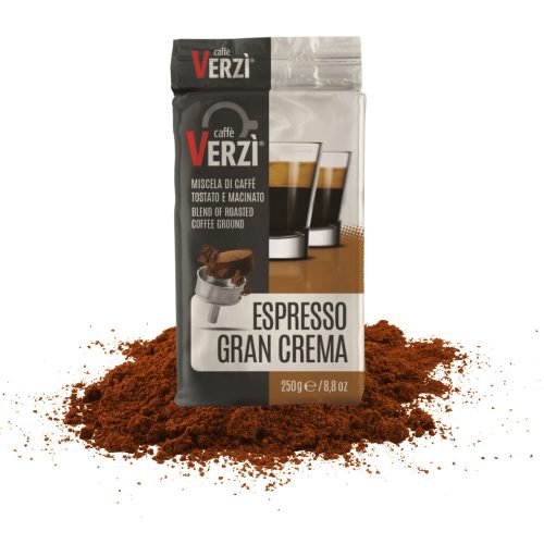 250g Verzi Miscela Gran Crema Mletá Káva - kapsuly