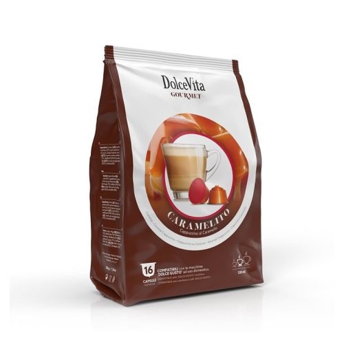 16 kusov Dolce Vita Caramelito kapsúl Dolce Gusto kompatibilné - kapsuly