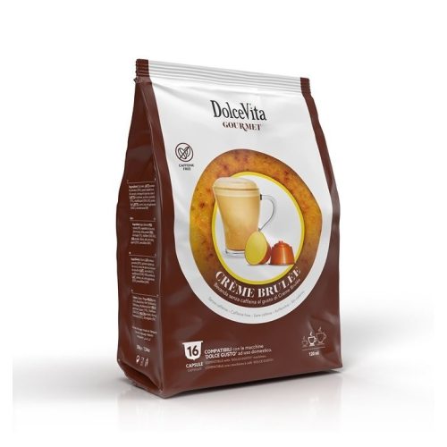 16 kusov Dolce Vita Creme Brulee kapsúl Dolce Gusto kompatibilné - kapsuly