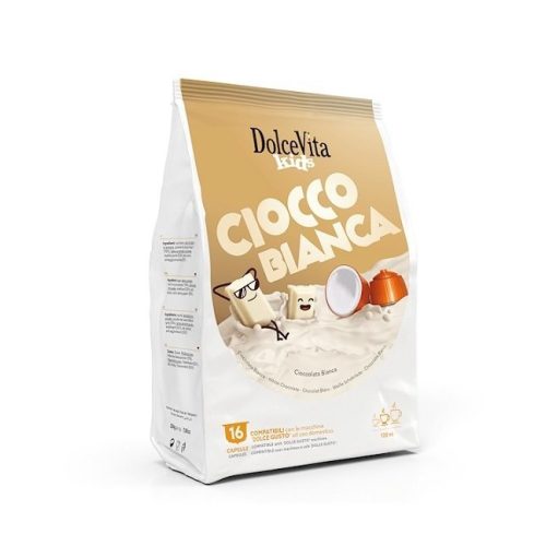 16 kusov Dolce Vita Cioccobianca kapsúl Dolce Gusto kompatibilné - kapsuly