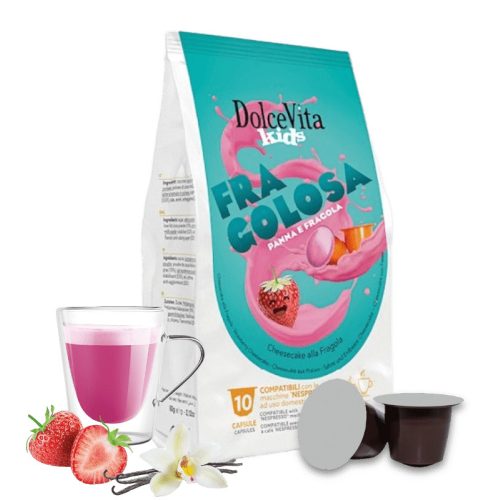10 kusov Dolce Vita Fragolosa kapsúl Nespresso kompatibilné - kapsuly