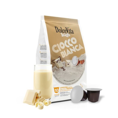 10 kusov Dolce Vita Cioccobianca kapsúl Nespresso kompatibilné - kapsuly