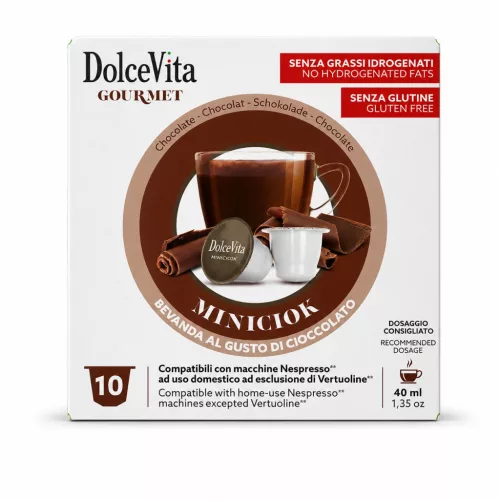 10 kusov Dolce Vita Miniciock kapsúl Nespresso kompatibilné - kapsuly