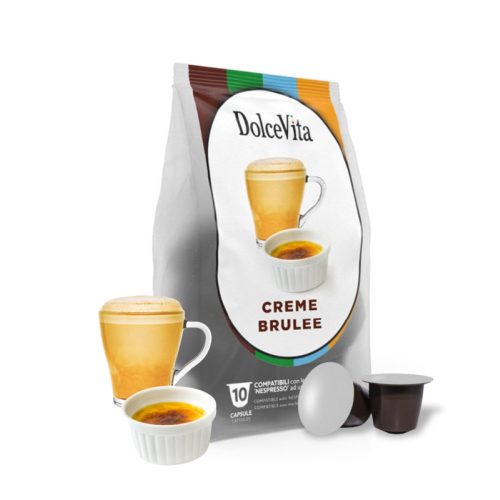 10 kusov Dolce Vita Creme Brulee kapsúl Nespresso kompatibilné - kapsuly