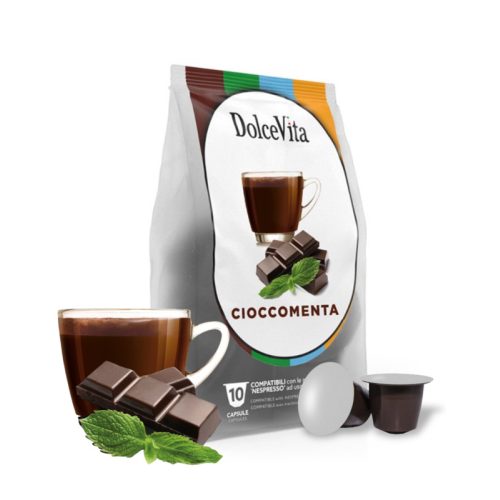10 kusov Dolce Vita Cioccomenta kapsúl Nespresso kompatibilné - kapsuly