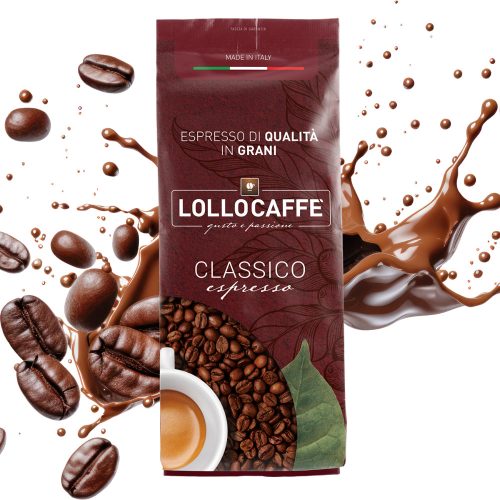1 kg LolloCaffé classico espresso zmes celých kávových zŕn - kapsuly