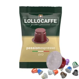 1 LolloCaffé Oro Nespresso kompatibilná kávová kapsula - kapsuly