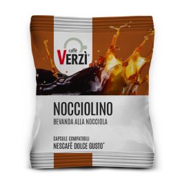 Nocciolino Caffè VERZÌ Dolce Gusto kompatibilná kávová kapsula s príchuťou lieskového orecha