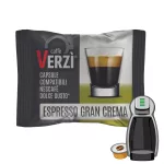1 ks Caffè Verzì Espresso Gran Crema Dolce Gusto kompatibilná kávová kapsula - kapsuly