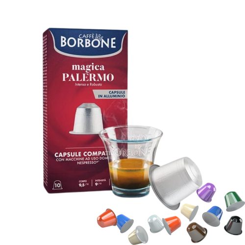 1 kapsula caffè Borbone - Magica Palermo kompatibilná Nespresso - kapsuly