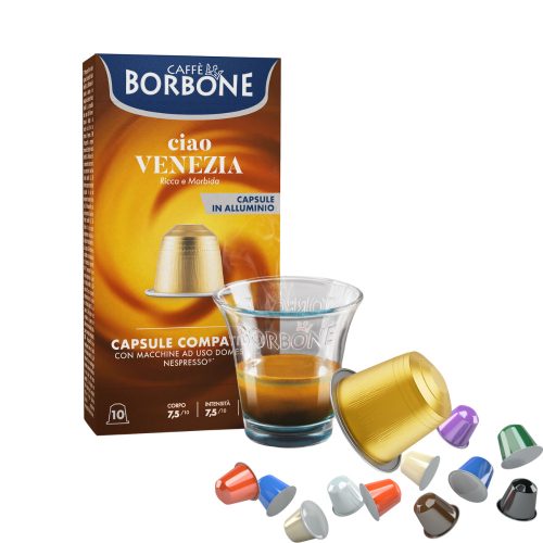 1 ks Borbone ciao Venezia kompatibilná kávová kapsula - kapsuly