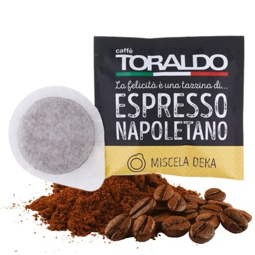 1 ks Toraldo Decaffeinato 44 mm kávová kapsula - kapsuly