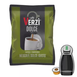 1 ks Caffè Verzì DOLCE Dolce Gusto kompatibilná kávová kapsula - kapsuly