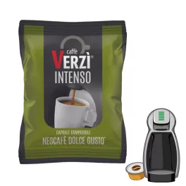 1 ks Caffè Verzì INTENSO Dolce Gusto kompatibilná kávová kapsula - kapsuly