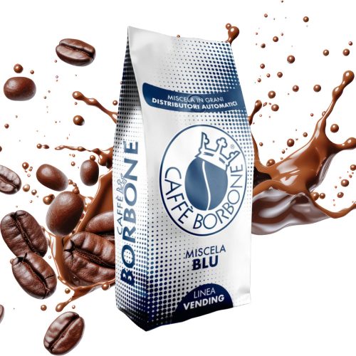 1 kg Caffé Borbone miscela blu zmes celých kávových zŕn - kapsuly