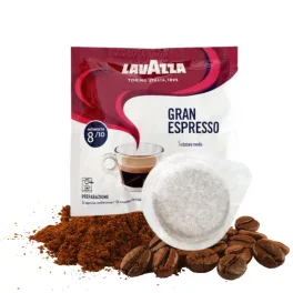 Lavazza Gran Espresso – ESE 44 mm kávový vankúšik  