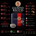 To.Da Gattopardo Gusto Ricco ESE 44 mm kávová podložka – 1 ks