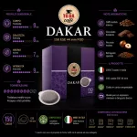 To.Da Gattopardo Dakar ESE 44 mm kávová podložka – 1 ks