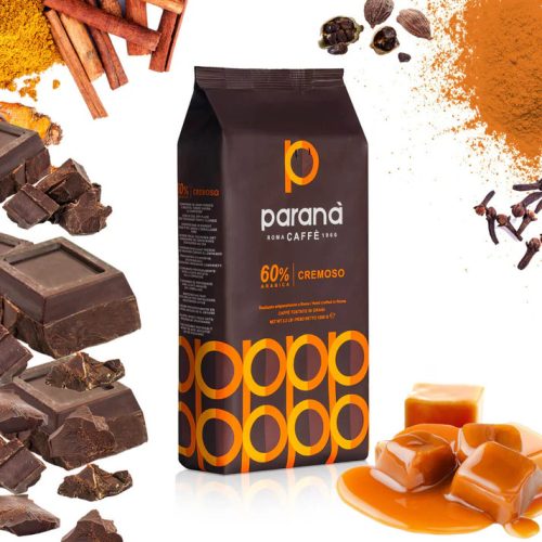 CAFFE PARANA Cremoso talianske kávové zrná