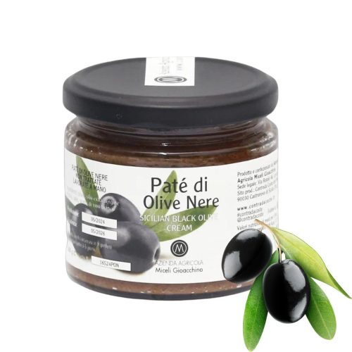 Sicílska Čierna Olivová Pasta - kapsuly