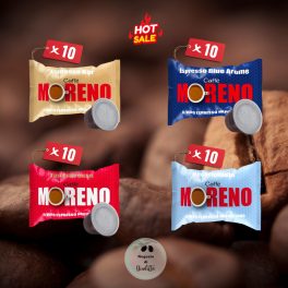 CAFFÈ MORENO KOMPATIBILNÁ DEGUSTAČNÁ SADA KÁVOVÝCH KAPSÚL NESPRESSO - kapsuly