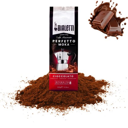 Bialetti Perfetto Moka Mletá Káva 250g, Čokoláda - kapsuly