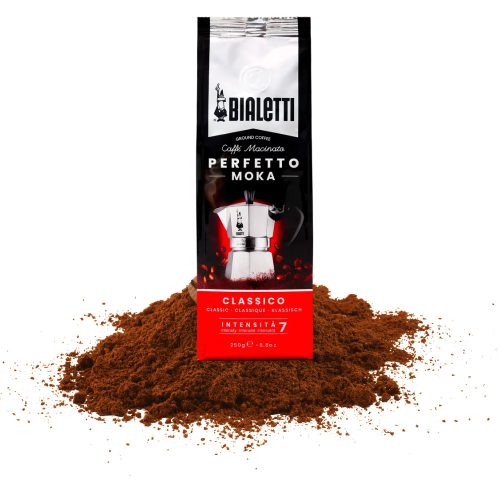 Bialetti Perfetto Moka Mletá Káva 250g, Classico - kapsuly